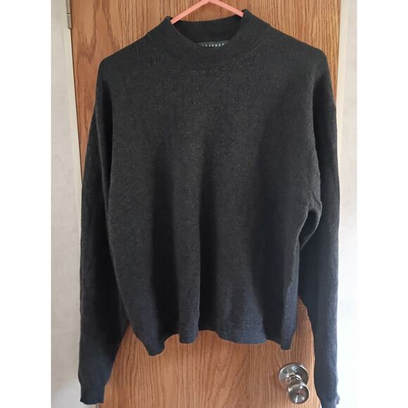 Vntg Consensus 100% Wool Sweater sz XL Minimalist Quietlux Classic Workwear - Picture 1 of 8